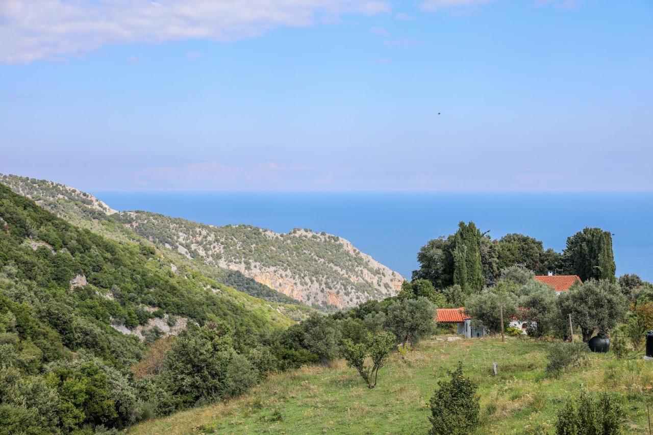 Villa Mitzelos Moni Evaggelistrias Экстерьер фото